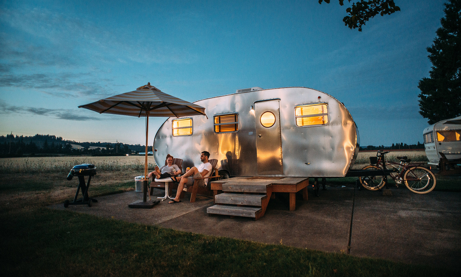 The Fire Pit Blog by Unique Camping + Marine Airstream RV Motorhome Camping In The Blue Ridge Mountains