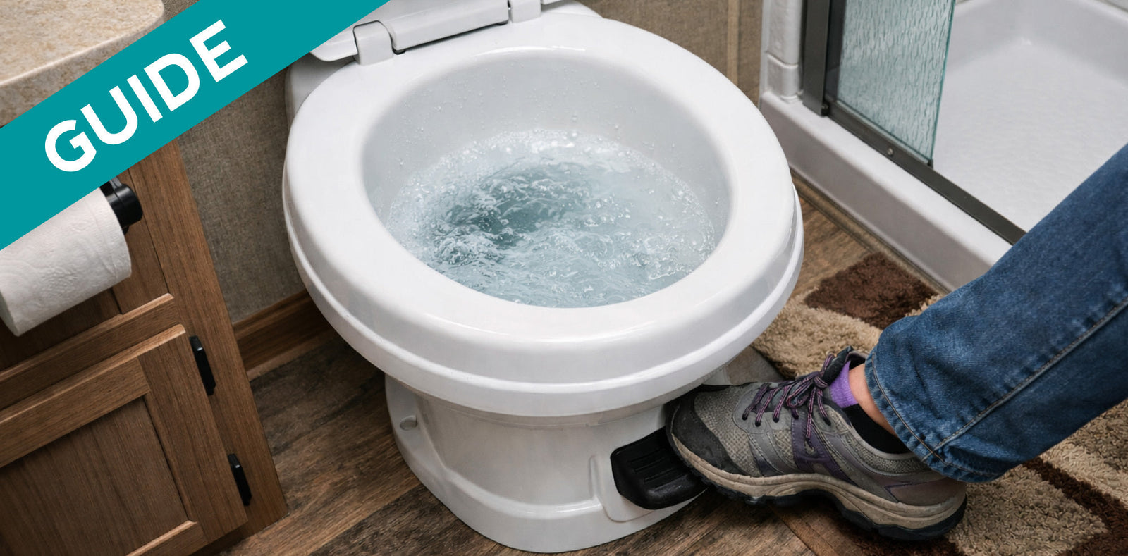 Why Using Lots of Water in your RV Toilet and Black Tank is Crucial. Unique Camping + Marine