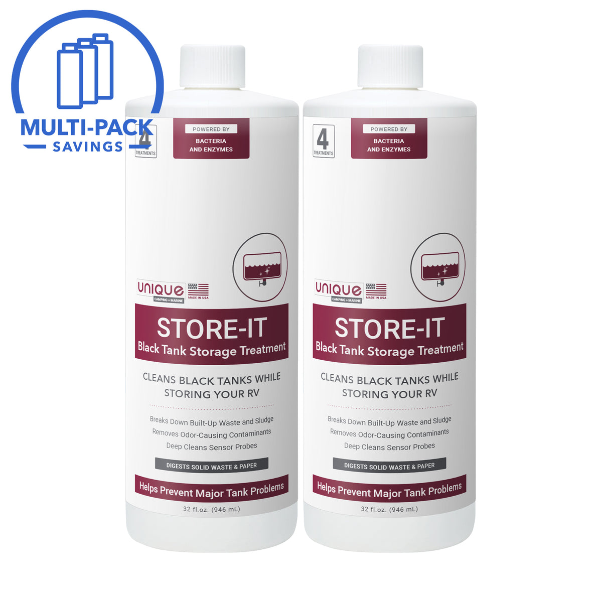 Store-It Black Tank Storage Treatment 2-Pack Savings