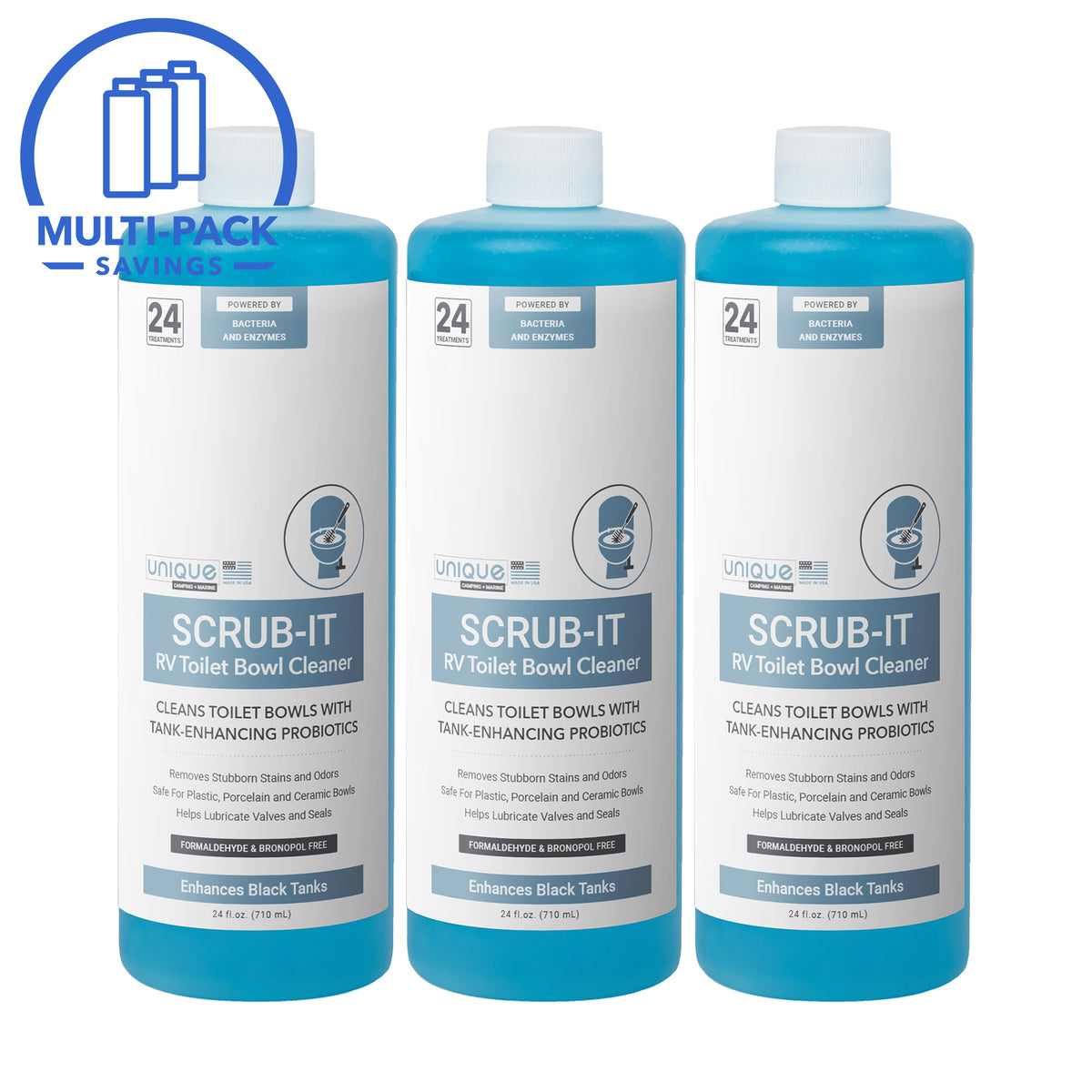 Scrub-It RV Toilet Bowl Cleaner 3-Pack Savings