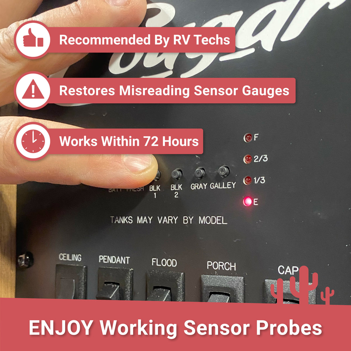 Recommended By RC Techs, Works Fast, Restores working sensors. Restore-It 