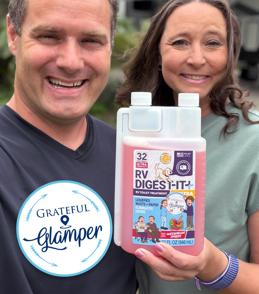 grateful glamper with RV Digest-It Ultra