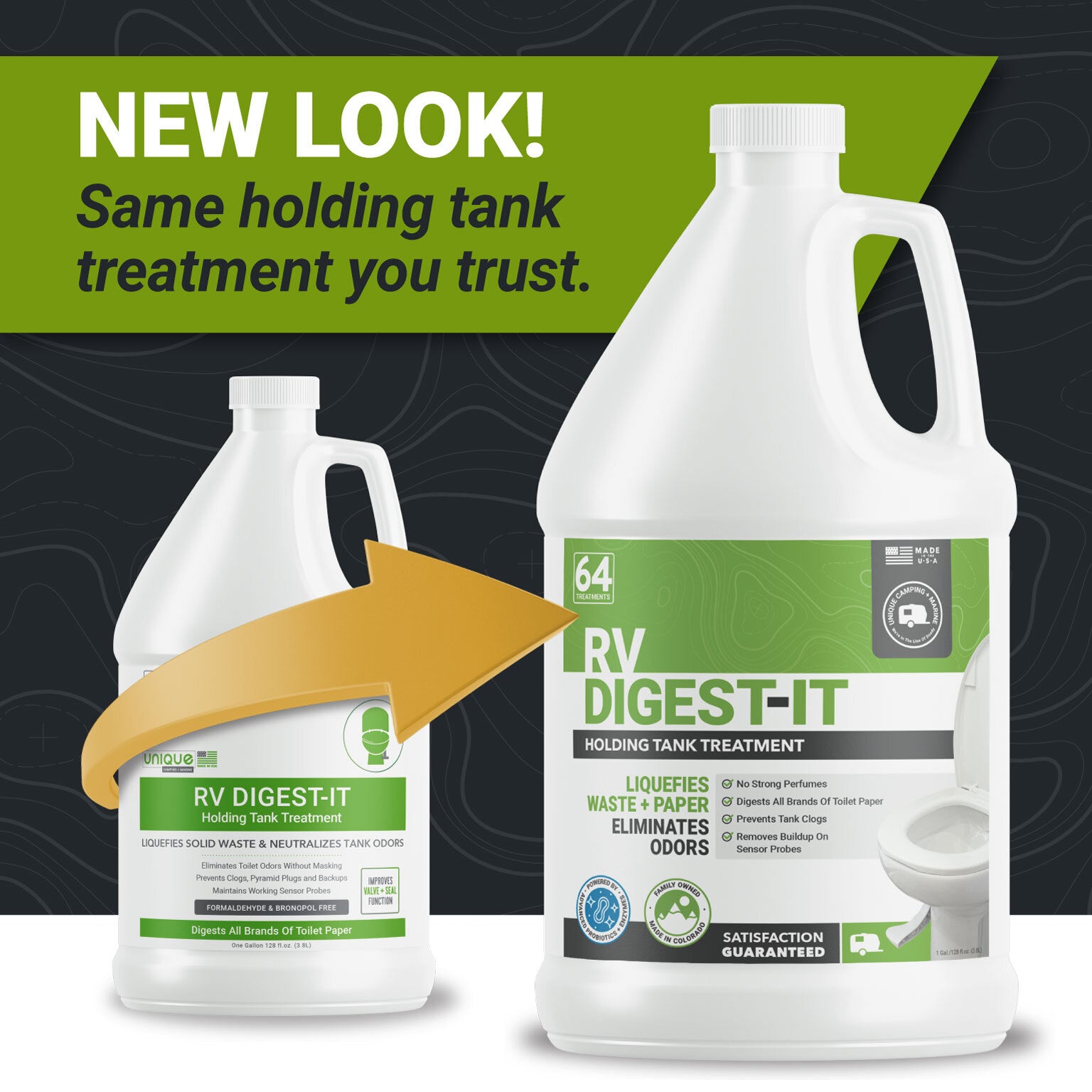 RV Digest-It Holding Tank Treatment | Liquid - Unique Camping + Marine