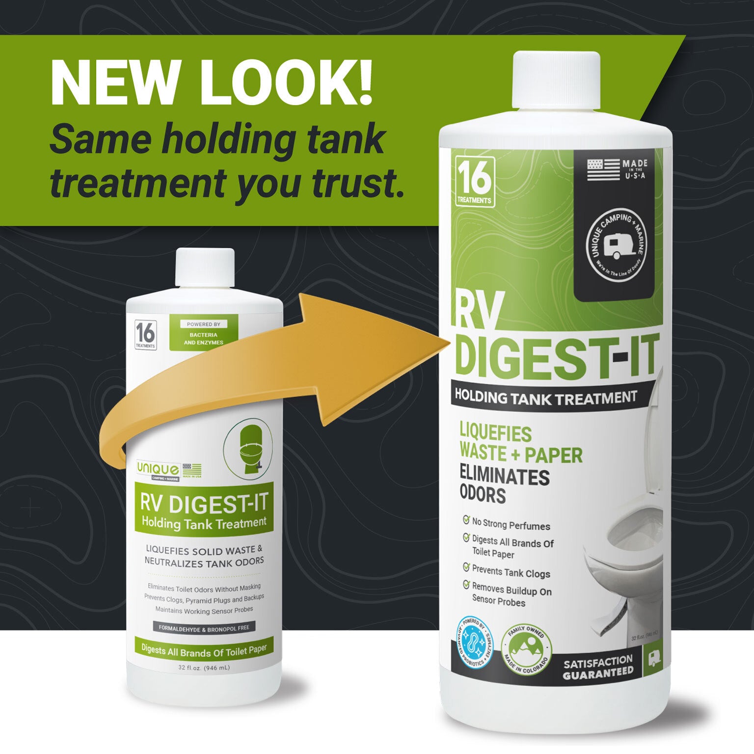 RV Digest-It Holding Tank Treatment | Liquid - Unique Camping + Marine