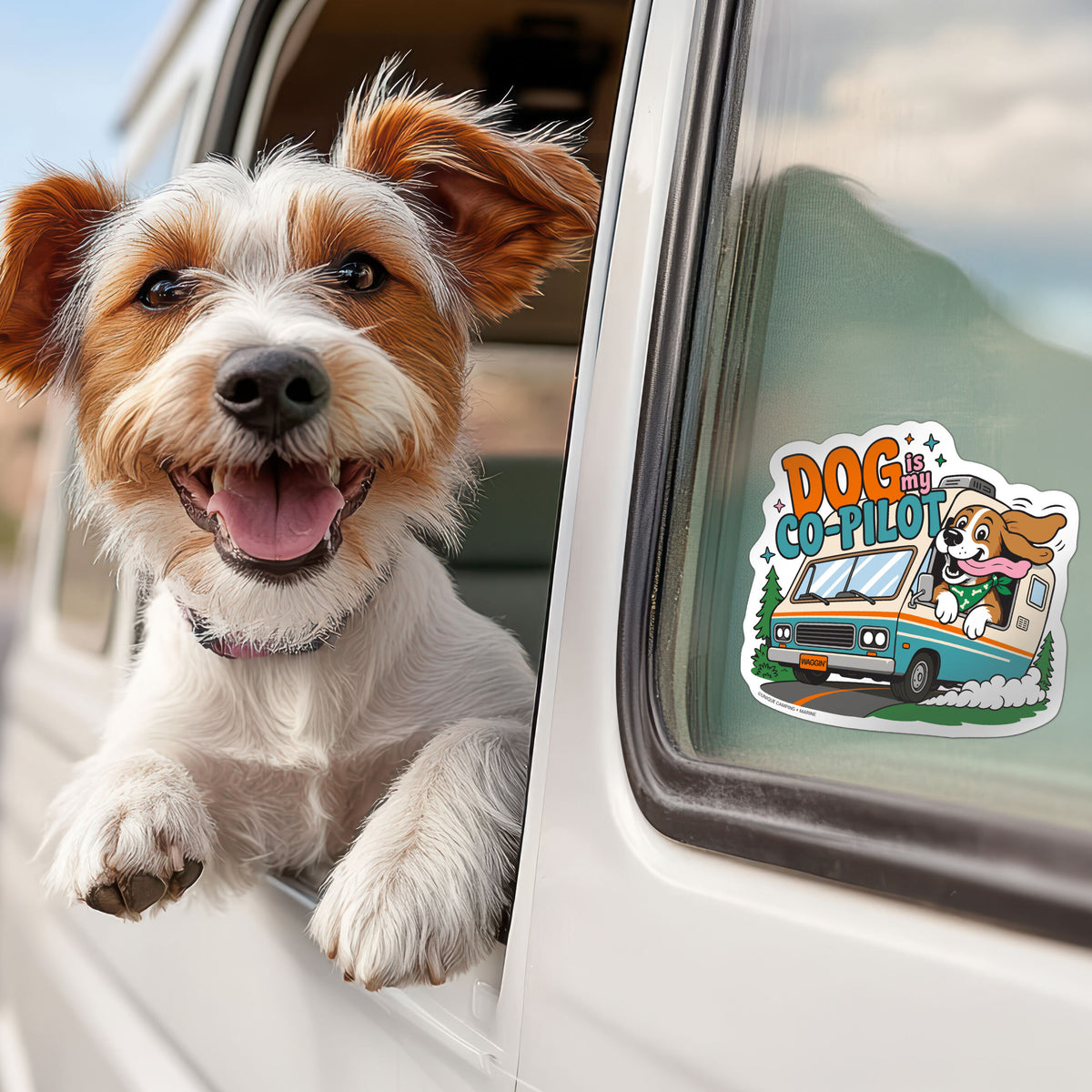 RV Dog Sticker Pack
