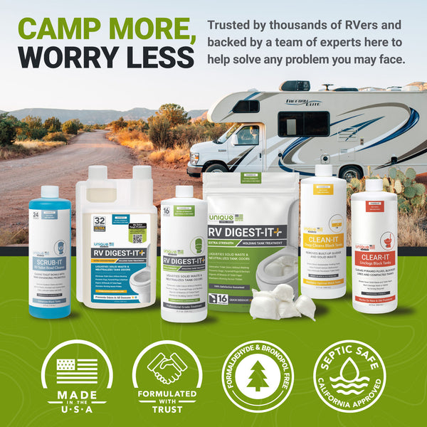 RV Digest-It Holding Tank Treatment | Liquid - Unique Camping + Marine