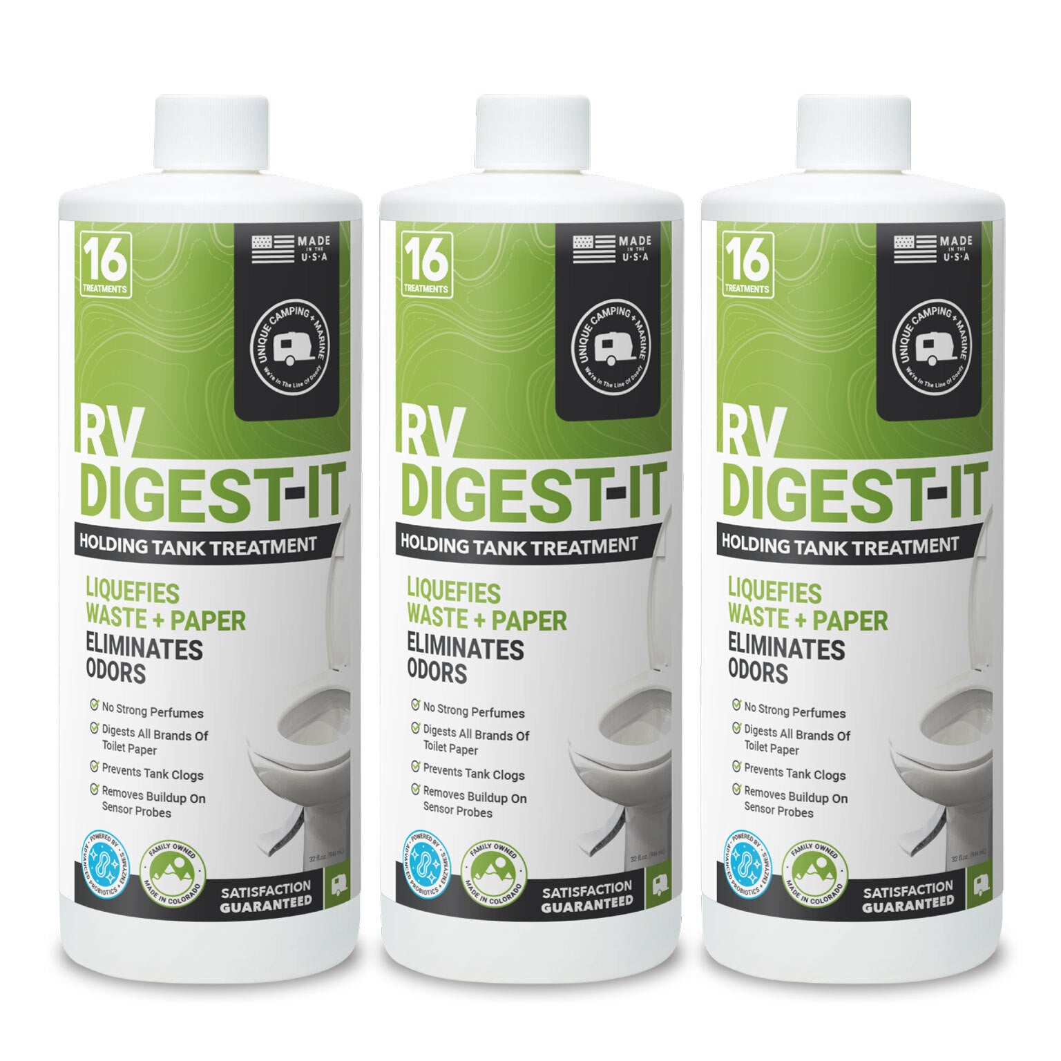 RV Digest-It Holding Tank Treatment | Liquid - Unique Camping + Marine