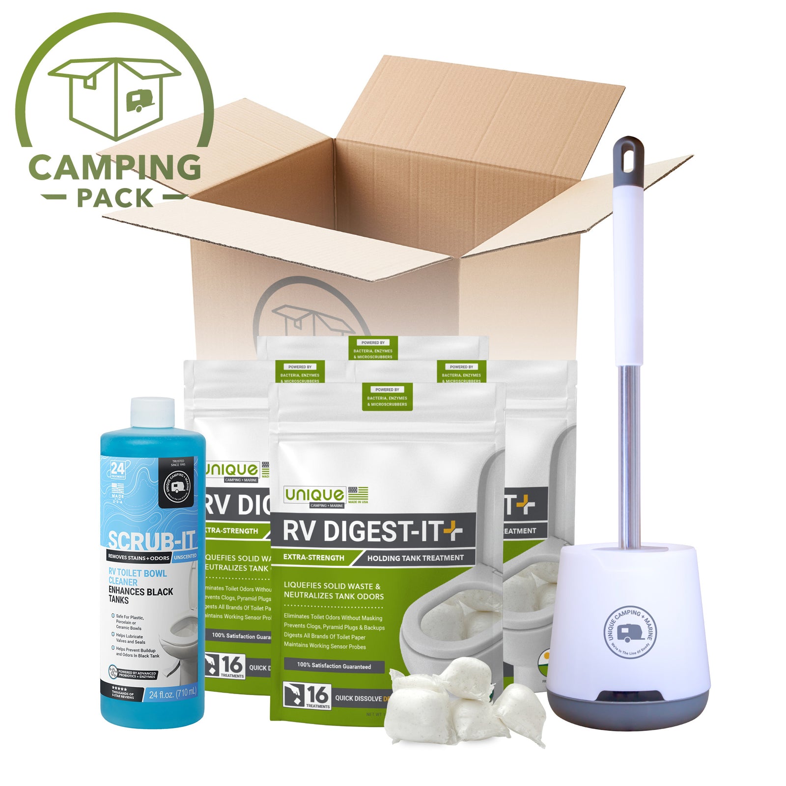 Full Time RVing Camping Pack. Get the products you love at a discounted price.