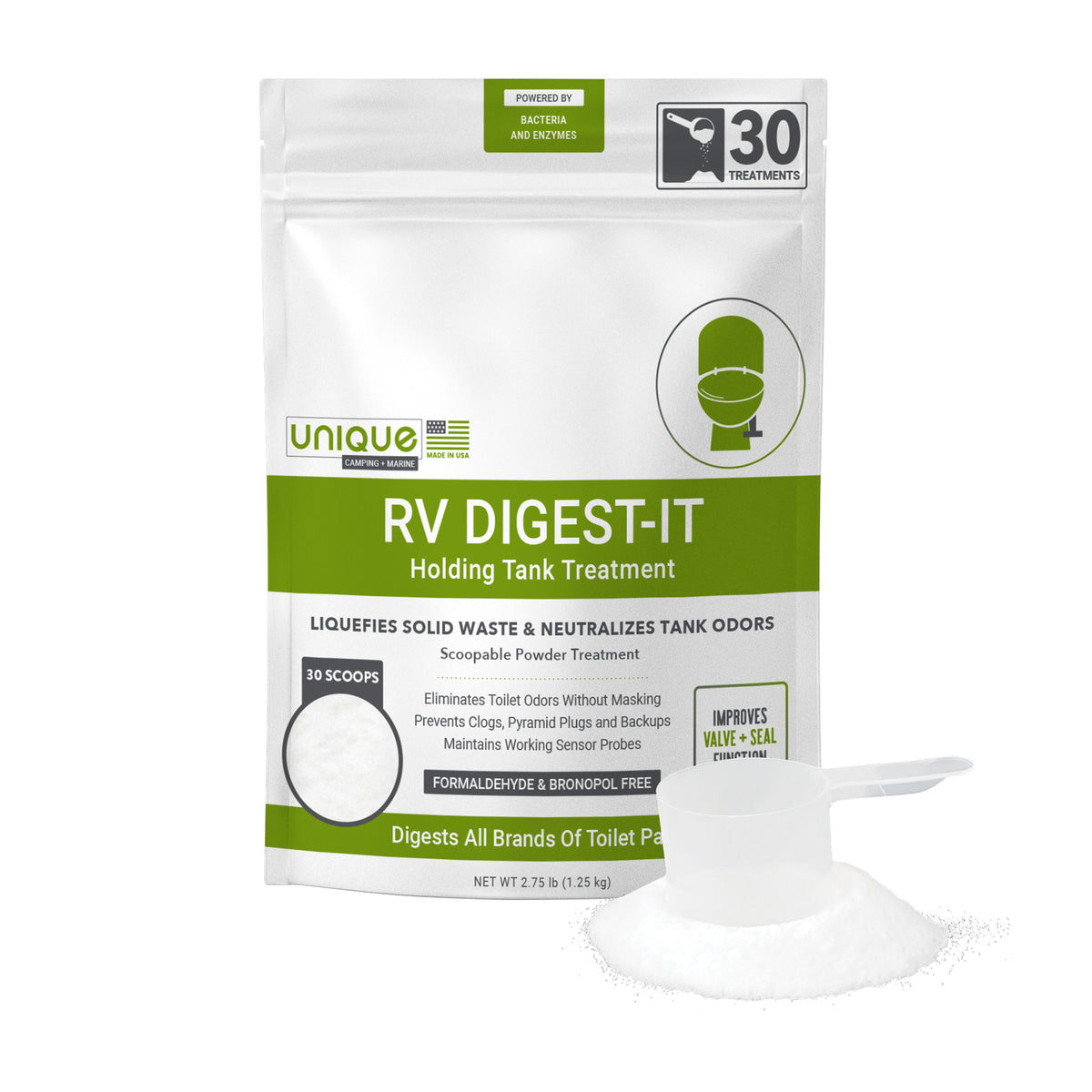 RV Digest-It Holding Tank Treatment 30 Treatment Powder