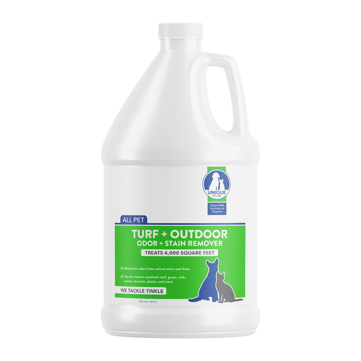 Unique Turf &amp; Outdoor Cleaner Gallon Concentrate. Unique Pet Care