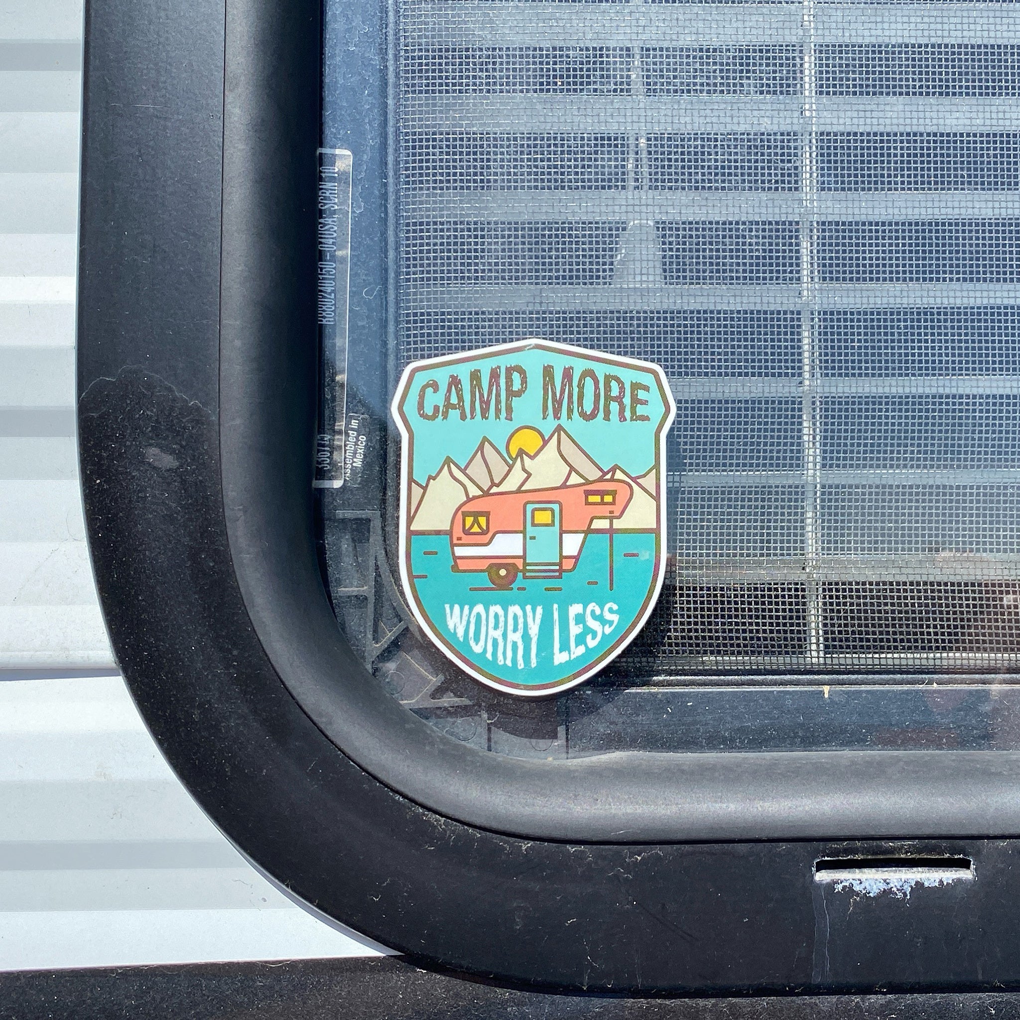 Retro Sticker Pack | 5-Pack - Unique Camping + Marine