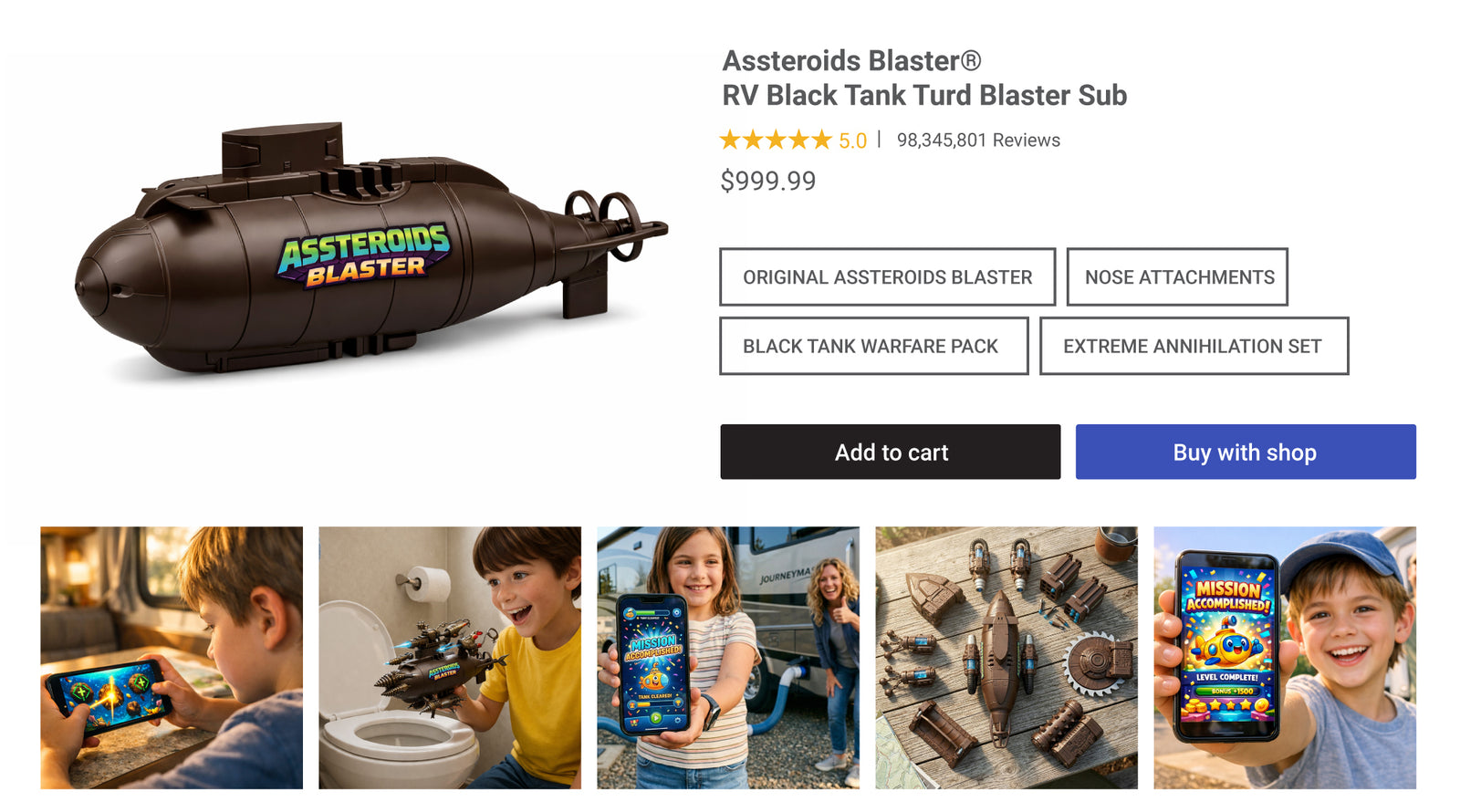 Assteroids Blaster April 1 product info